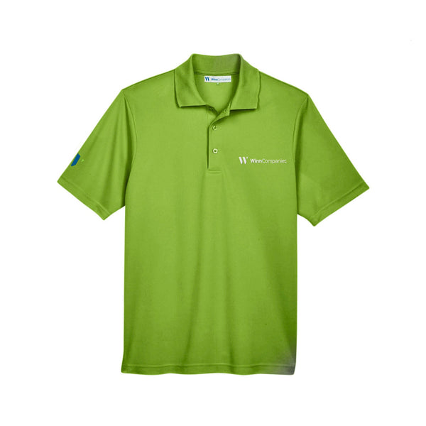 Men's Green Performance Polo