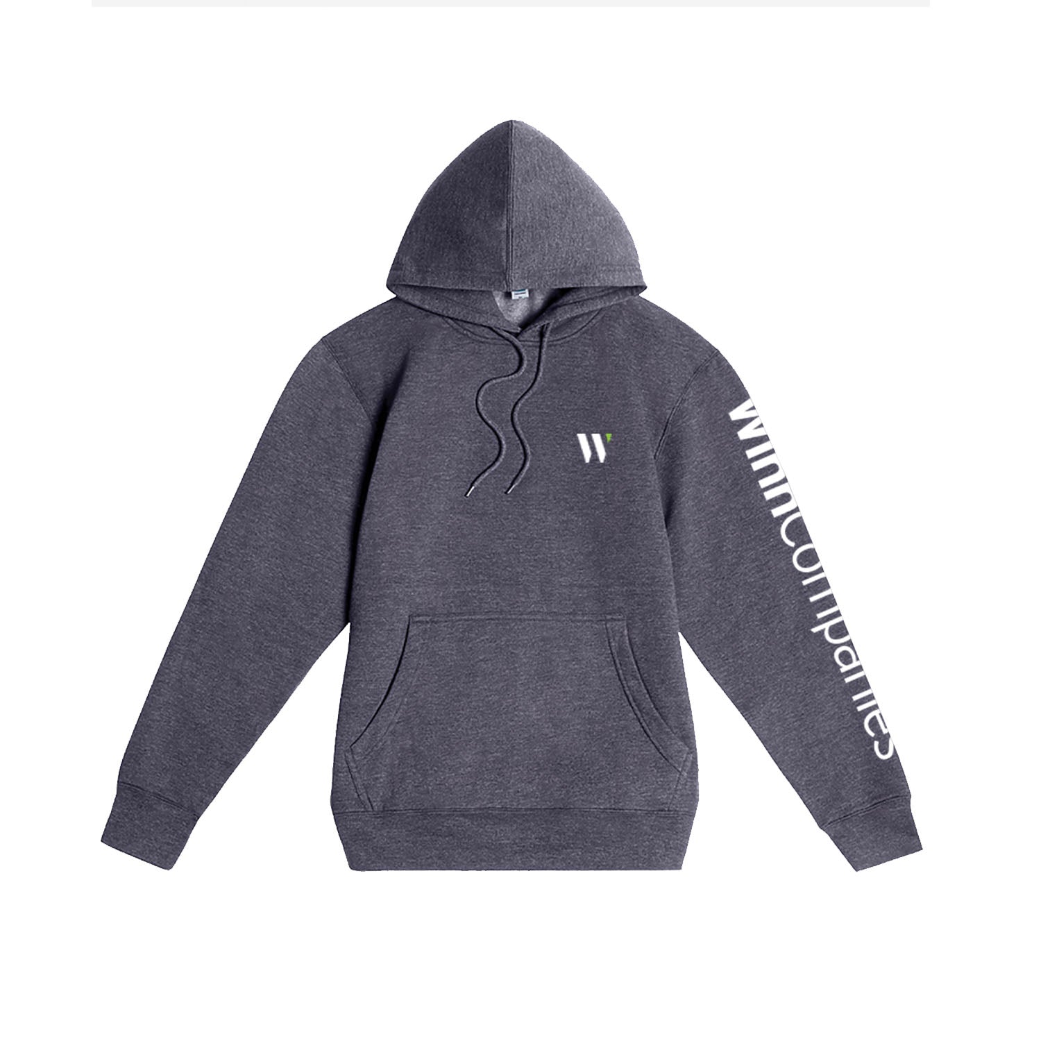 Winn Charcoal Fleece Hoodie Unisex Sweatshirt – WinnCompanies Store