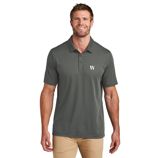 TravisMathew Dark Grey Bayfront Polo